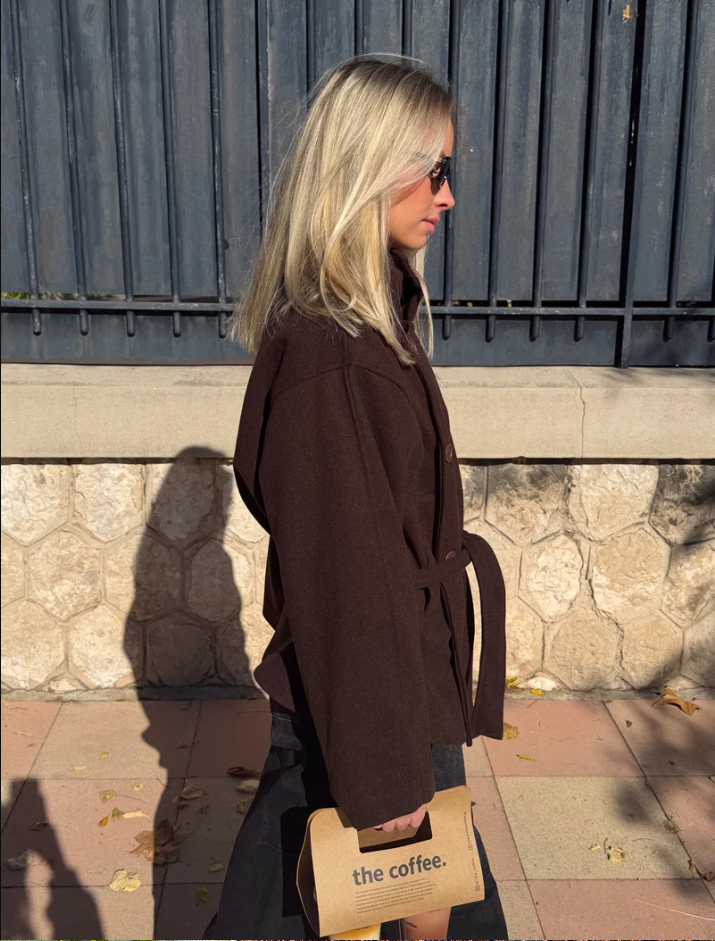 Brown Cape Coat